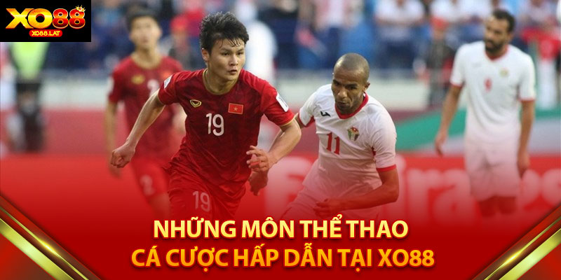 Những môn thể thao cá cược hấp dẫn tại XO88