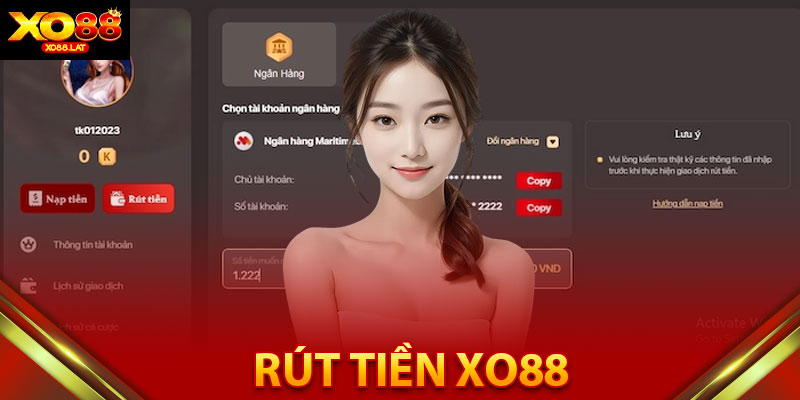 Rút Tiền XO88